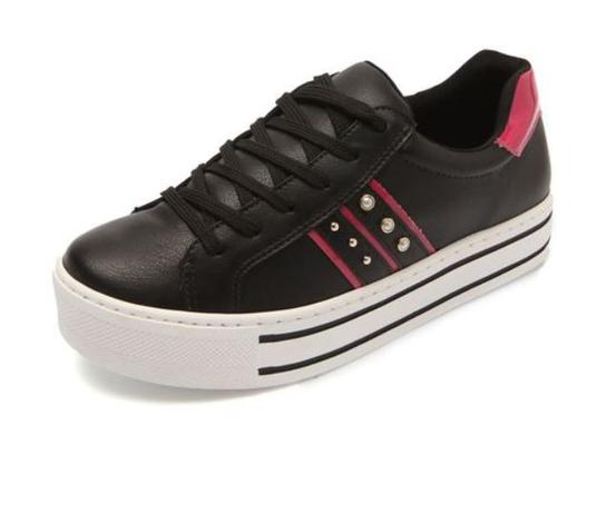 tênis plataforma lu fashion sola alta