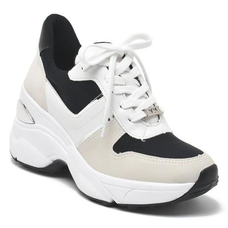 tênis feminino sneaker plataforma via marte