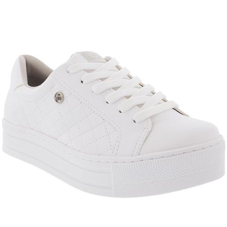 tenis via marte flatform branco