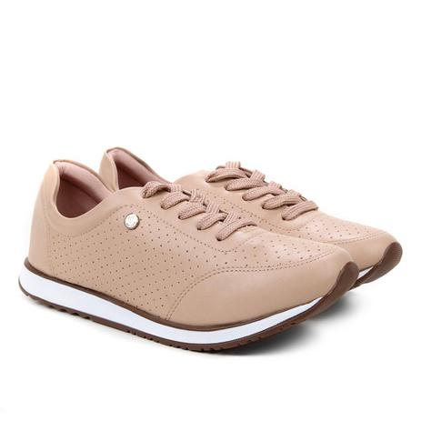 tênis via uno jogging perfuros feminino