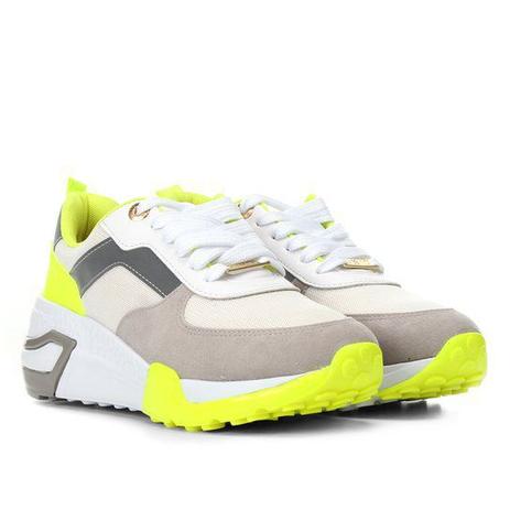 tenis chunky branco vizzano