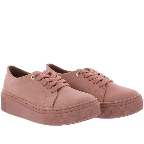 tenis vizzano camurça rosa