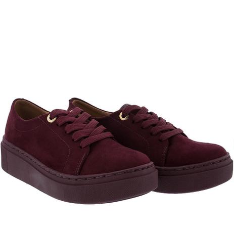 tenis vizzano suede vinho