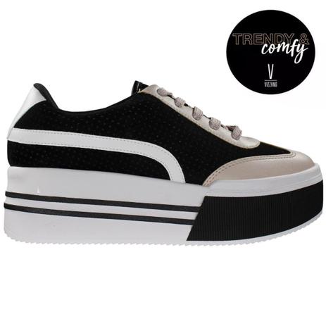 tenis vizzano trendy e comfy