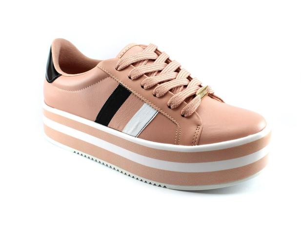 tênis plataforma da vizzano