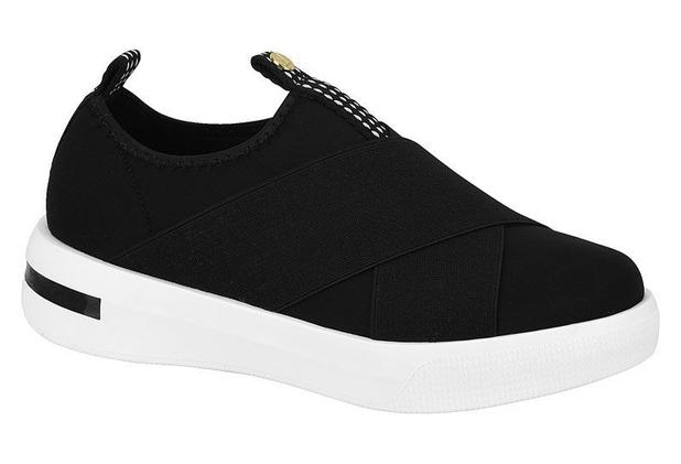 Tênis Vizzano Slip On Flatform Elástico 1354104 Preto - Slipper / Slip On  Feminino - Magazine Luiza