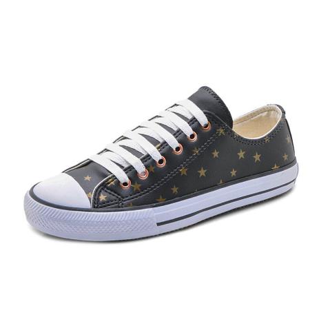 Tênis Zrt Star Feminino Lona Estrela ad210 Preto 815 - Sapato de Franca -  Calçados Femininos - Magazine Luiza