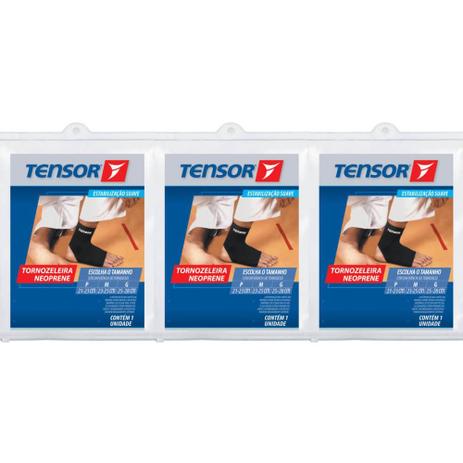 Tensor 8422 Tornozeleira Neoprene M (Kit C/03) Menor preço em Tensor 8422 Tornozeleira Neoprene M (Kit C/03)