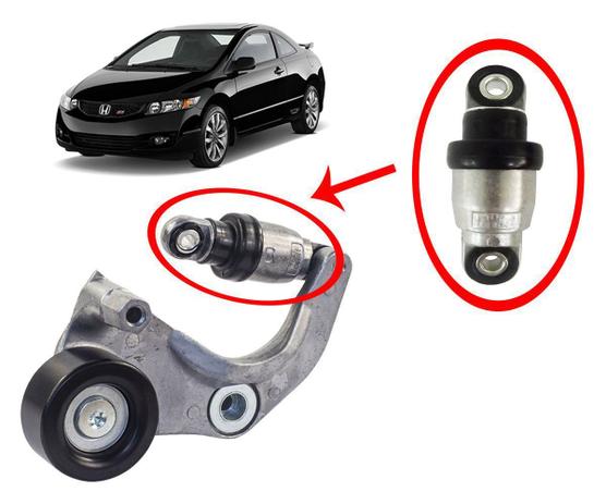 Tensor Amortecedor Correia Alternador New Civic 1.8 16v 06 07 08 09 10 11 12 - Maxxmotors Menor preço em Tensor Amortecedor Correia Alternador New Civic 1.8 16v 06 07 08 09 10 11 12 - Maxxmotors