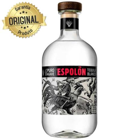 Tequila Mexicana Blanco Garrafa 750ml - Espolòn - Campari Menor preço em Tequila Mexicana Blanco Garrafa 750ml - Espolòn - Campari