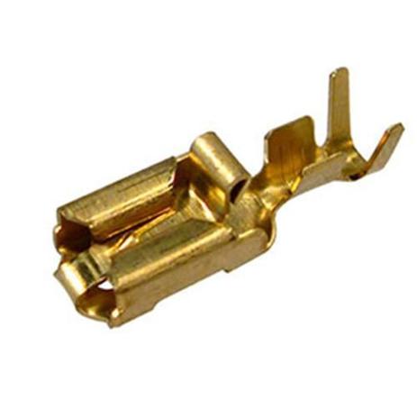 Terminal encaixe fêmea fio 1,0mm a 2,5mm positive lock com travamento estanhado - RAINHA DAS SETE Menor preço em Terminal encaixe fêmea fio 1,0mm a 2,5mm positive lock com travamento estanhado - RAINHA DAS SETE