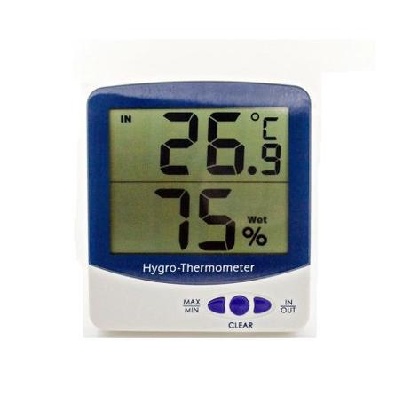 Termo Higrômetro Digital Termômetro Temperatura Umidade Ar - Walmur Menor preço em Termo Higrômetro Digital Termômetro Temperatura Umidade Ar - Walmur