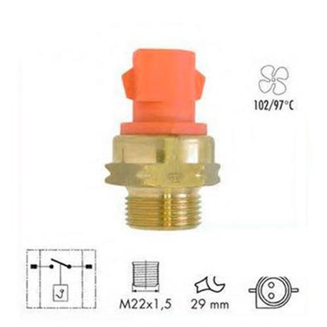 TERMO INTERRUPTOR 2 PINOS 102/97º FIESTA 1.0 ENDURA ATÉ 2000 ESCORT 1.6 ZETEC ROCAM 1.8 ZETEC - M t e thomson Menor preço em TERMO INTERRUPTOR 2 PINOS 102/97º FIESTA 1.0 ENDURA ATÉ 2000 ESCORT 1.6 ZETEC ROCAM 1.8 ZETEC - M t e thomson