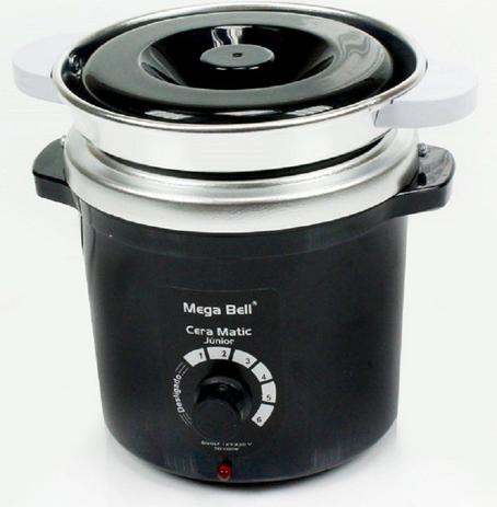 Termocera Aquecedor de Cera Junior 400g Bivolt - Com Refil Preta - Mega bell é ruim? Termocera Aquecedor de Cera Junior 400g Bivolt - Com Refil Preta - Mega bell é boa?