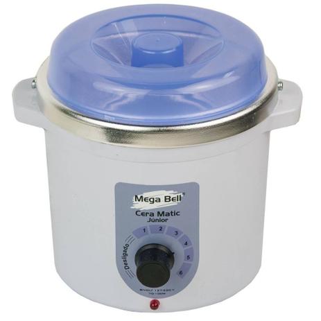 Termocera Aquecedor de Cera Junior 400g Bivolt Mega Bell - Cor Lilás Menor preço em Termocera Aquecedor de Cera Junior 400g Bivolt Mega Bell - Cor Lilás
