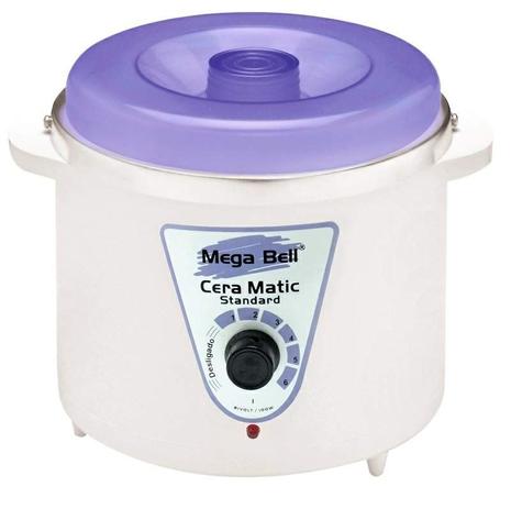 Termocera Aquecedor de Cera Standard 700g Bivolt Mega Bell - Cor Lilás Menor preço em Termocera Aquecedor de Cera Standard 700g Bivolt Mega Bell - Cor Lilás