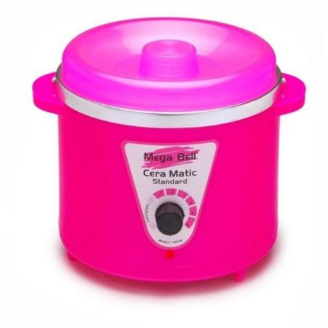 Termocera Aquecedor de Cera Standard 700g Bivolt Mega Bell - Cor Pink Menor preço em Termocera Aquecedor de Cera Standard 700g Bivolt Mega Bell - Cor Pink