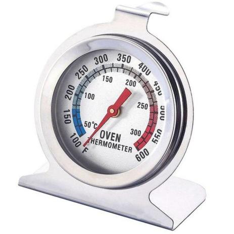 Termômetro Analógico Forno e Churrasqueira 300º com Base Aço Inox - Clink Menor preço em Termômetro Analógico Forno e Churrasqueira 300º com Base Aço Inox - Clink