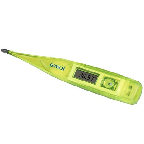 Termômetro Clinico G-Tech Digital Ponta Rígida Verde Menor preço em Termômetro Clinico G-Tech Digital Ponta Rígida Verde