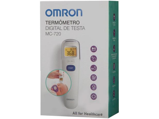 Termômetro Digital com Infravermelho - Omron MC-720