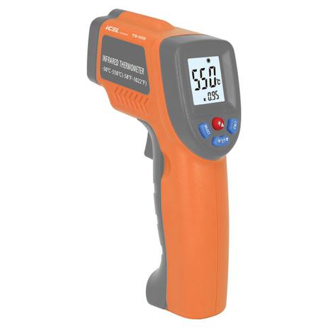 Termômetro laser temperatura: -50 - 550c td-550 - Icel Menor preço em Termômetro laser temperatura: -50 - 550c td-550 - Icel