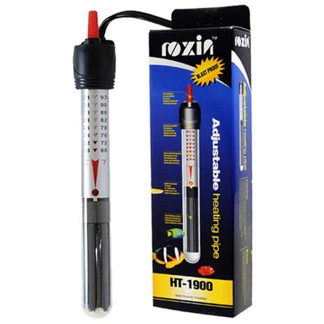 Termostato com Aquecedor Roxin HT-1900 50w 110V Menor preço em Termostato com Aquecedor Roxin HT-1900 50w 110V