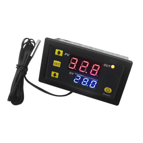 Termostato Digital 110/220V Chocadeira, Geladeira, Estufa - Eng automação Menor preço em Termostato Digital 110/220V Chocadeira, Geladeira, Estufa - Eng automação