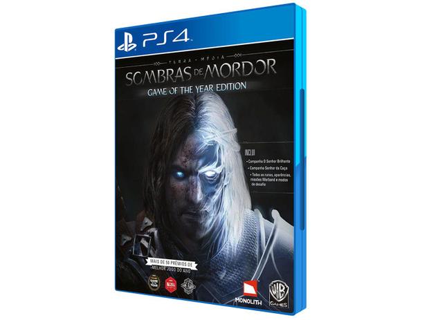 Terra Média: Sombras de Mordor - Game of the Year - para PS4 Warner