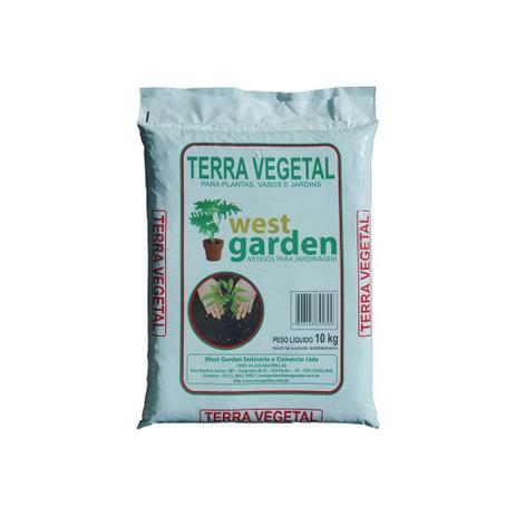 Menor preço em Terra Vegetal Saco com 10kg - West Garden