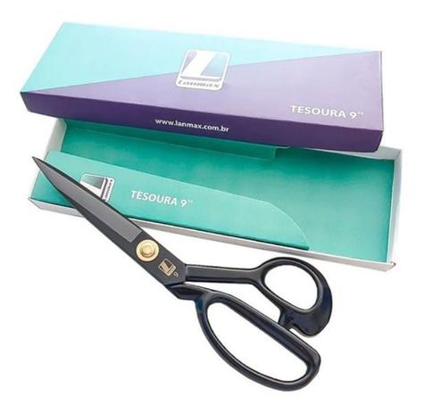Tesoura Alfaiate 9 Polegadas Corte Perfeita Costura Lanmax Menor preço em Tesoura Alfaiate 9 Polegadas Corte Perfeita Costura Lanmax