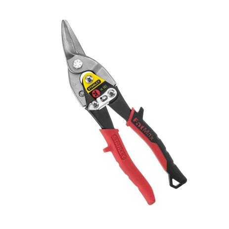 Tesoura de aviação para corte esquerdo 10” - Stanley Menor preço em Tesoura de aviação para corte esquerdo 10” - Stanley