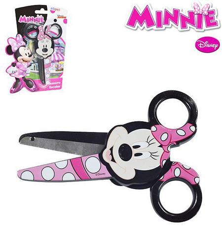 Tesoura escolar de inox minnie 5 - Etipel Menor preço em Tesoura escolar de inox minnie 5 - Etipel