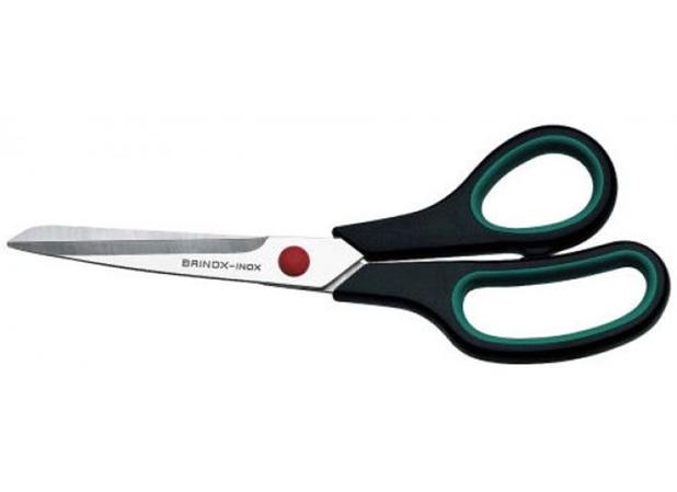 Tesoura Multiuso Cabo Soft 21,5 cm Brinox - BRI 008 Menor preço em Tesoura Multiuso Cabo Soft 21,5 cm Brinox - BRI 008