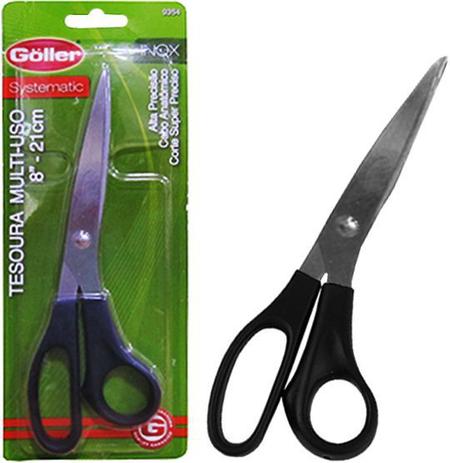 Tesoura multiuso de inox 8 - Daiwa/goller Menor preço em Tesoura multiuso de inox 8 - Daiwa/goller