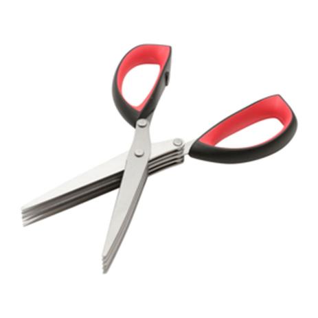 Tesoura P/Temperos de Aço Inox Vermelha 21X8,5X1,5Cm - Lyor Menor preço em Tesoura P/Temperos de Aço Inox Vermelha 21X8,5X1,5Cm - Lyor