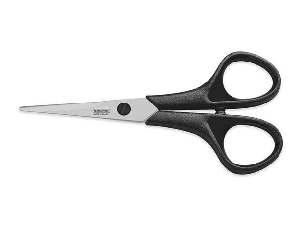 Tesoura para bordado 5 supercort preto lamina de aco inox e cabo de polipropileno tramontina é boa?