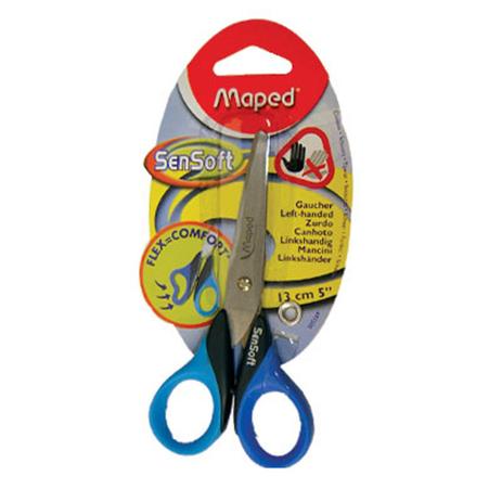 Tesoura para Canhoto 13 cm Sensoft Ref.693500 Maped é ruim? Tesoura para Canhoto 13 cm Sensoft Ref.693500 Maped é boa?