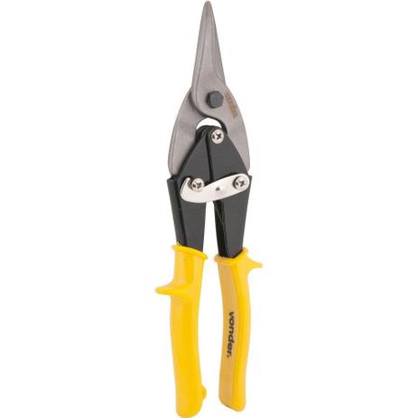Tesoura para Chapas Modelo Aviação Reta em Aço Vonder VD10R Menor preço em Tesoura para Chapas Modelo Aviação Reta em Aço Vonder VD10R