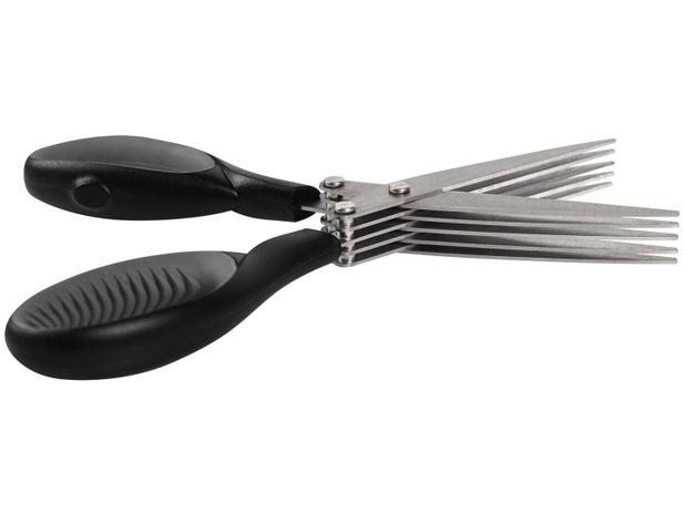 Tesoura para Temperos 5 Lâminas - Mor Menor preço em Tesoura para Temperos 5 Lâminas - Mor