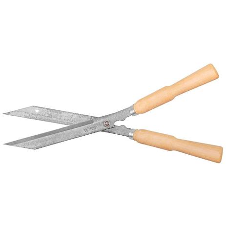 Tesoura podadora manual para cerca-viva com lâmina de 12” e cabo de madeira - Tramontina Menor preço em Tesoura podadora manual para cerca-viva com lâmina de 12” e cabo de madeira - Tramontina