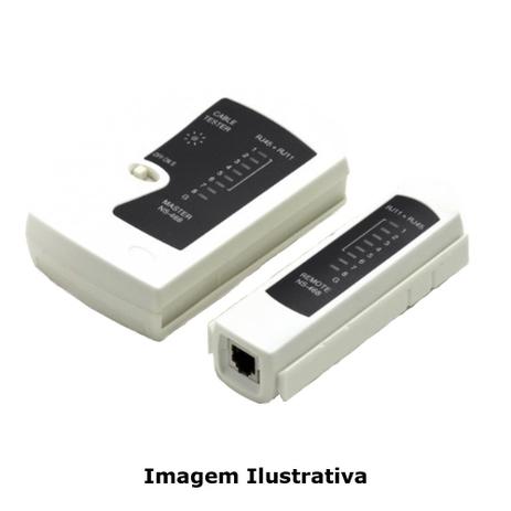 Testador De Cabo De Rede Rj45 Rj 11 Master All-468 - Fontek Menor preço em Testador De Cabo De Rede Rj45 Rj 11 Master All-468 - Fontek