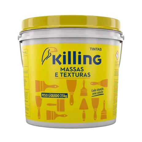 Textura Acrilica Lisa Branco Killing 25kg - Killing s.a. tintas e adesivos é boa?