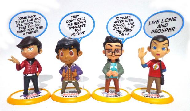 The Big Bang Theory 4 Bonecos - Qmx Mini Masters é boa?