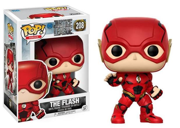 The Flash - Pop! Heroes - Justice League - 208 - Funko Menor preço em The Flash - Pop! Heroes - Justice League - 208 - Funko
