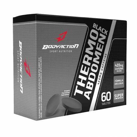 Thermo abdomen black blister 60 comprimidos - Body action Menor preço em Thermo abdomen black blister 60 comprimidos - Body action
