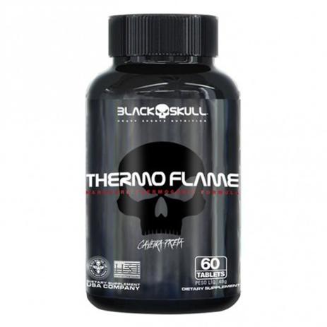 Thermo Flame Caveira preta (120 tabs) - Black Skull Especificação:Único Menor preço em Thermo Flame Caveira preta (120 tabs) - Black Skull Especificação:Único