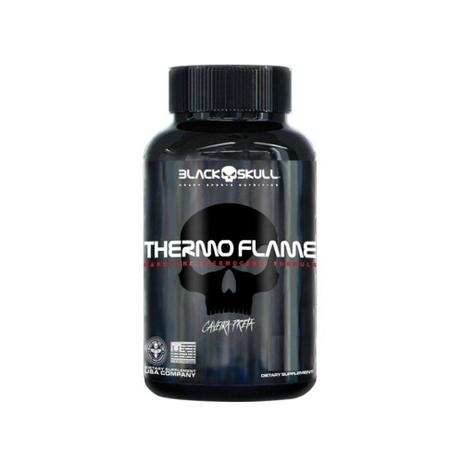 Thermo Flame Caveira Preta (60tabs) - Black Skull Menor preço em Thermo Flame Caveira Preta (60tabs) - Black Skull
