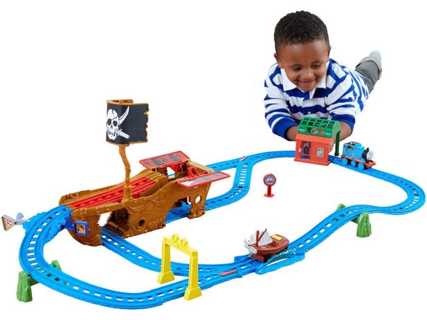 Thomas & Friends Ferrovia Motorizada - Aventura Pirata - Fisher-Price