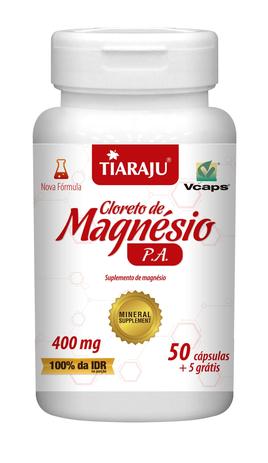 Tiaraju cloreto magnesio pa 50+5 caps Menor preço em Tiaraju cloreto magnesio pa 50+5 caps