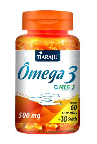Tiaraju omega 3 500mg 60+10 caps Menor preço em Tiaraju omega 3 500mg 60+10 caps